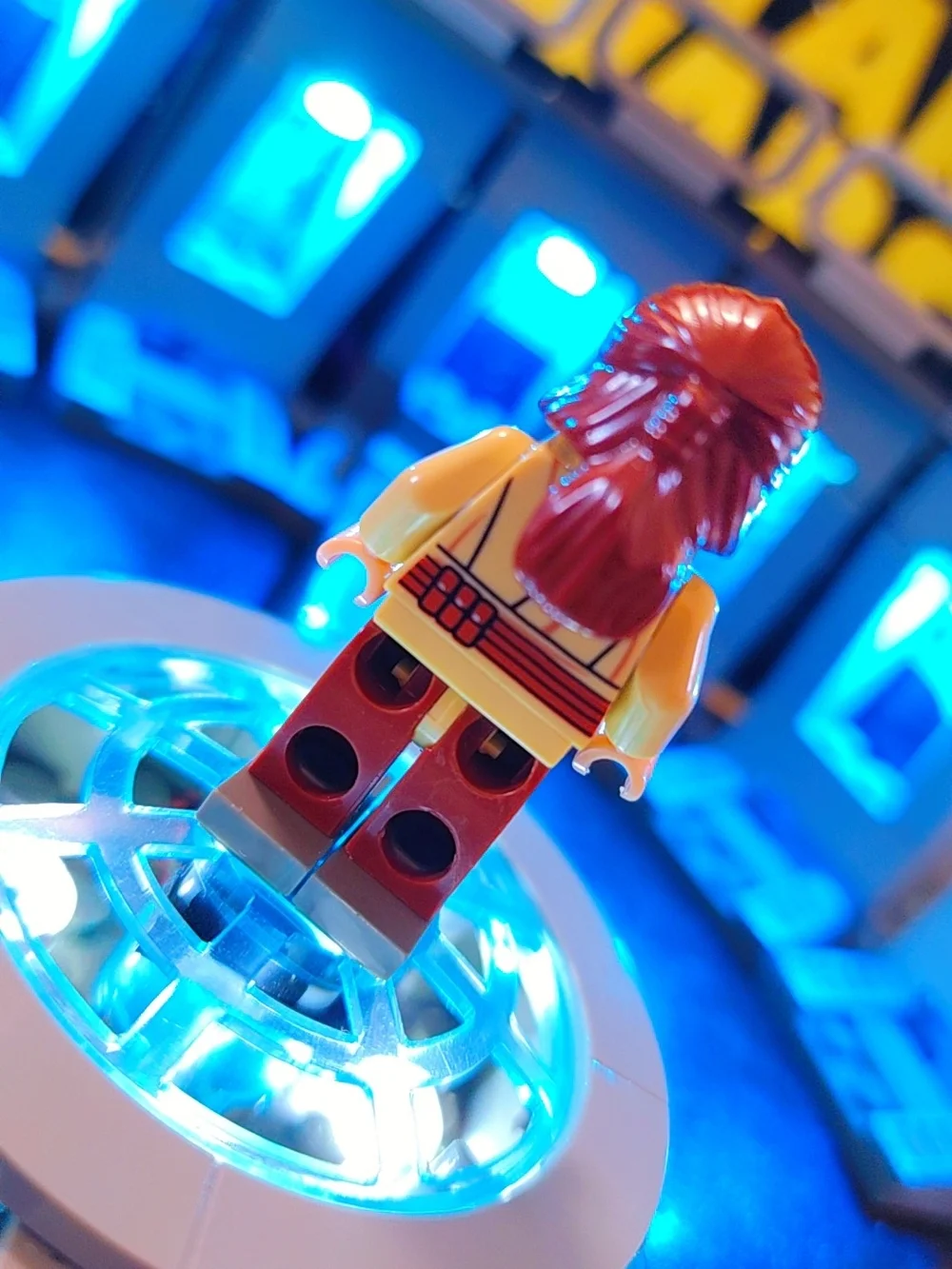 Star Wars Qui Gon Jinn Minifigure Lego Compatible
